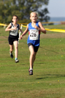 Eleanor Kenny (Manchester Harriers), under-11 girls, Northern Cross Country Relay, Graves Park, Sheffield